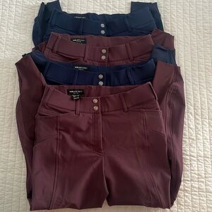 Lot of 4 - Ariat Prelude breeches